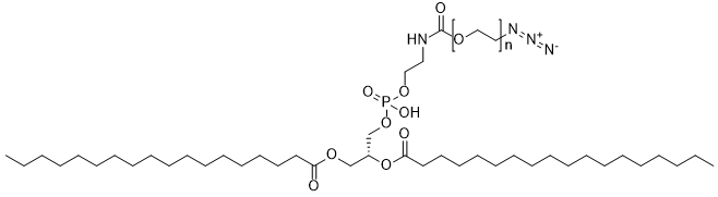 DSPE-PEG-Azide, MW 5,000 structure diagram