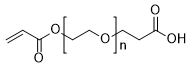 ACRL-PEG-acid, MW 1,000 structure diagram