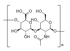 Hyaluronic Acid, MW 50,000 structure diagram
