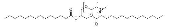DMG-PEG PEG2000 structure diagram