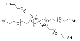 4-ArmPEG-SH MW2000 structure diagram