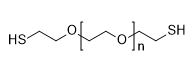 SH-PEG(1500<n<3000)-SH structure diagram