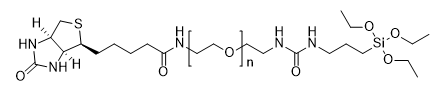 Biotin-PEG-Silane, 3400 structure diagram