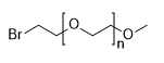 m-PEG-bromide, MW 2,000 structure diagram