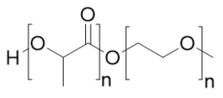 PLA(5k)-mPEG(5k) structure diagram