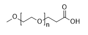 m-PEG-CH2COOH (MW 2000) structure diagram